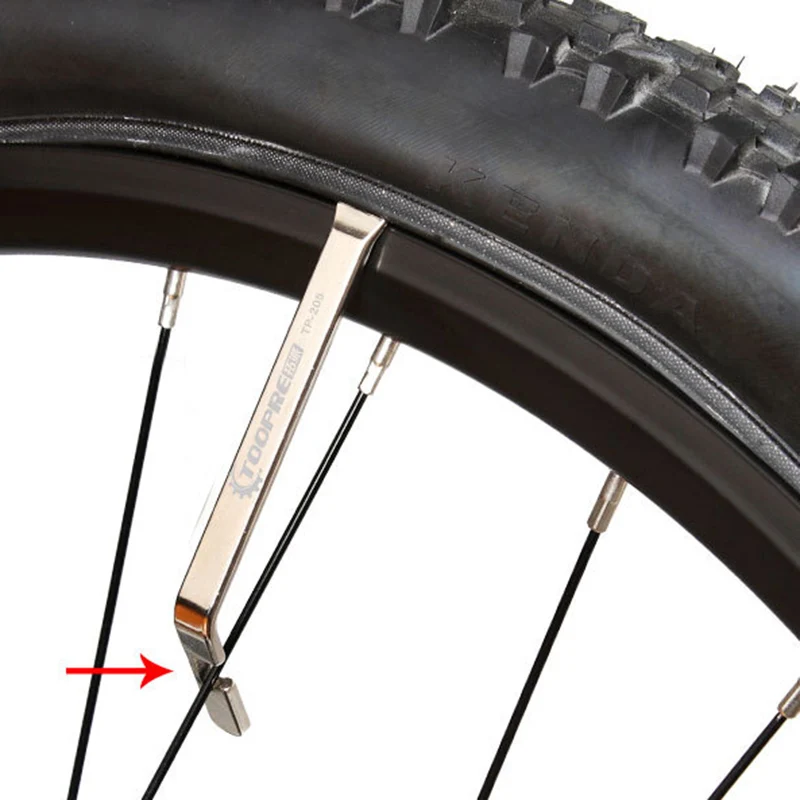 3Pcs Tire Disassemble Tool Mini Crowbar for Bike Tyre Tube Repairing Bicycle Tyre Lever Stainless Steel for Mountain Road Bike