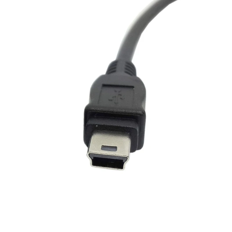 Câble d'extension de chargement de données mâle-femelle, Mini USB à 5 broches, adapté à la conduite, enregistreur, navigateur GPS, téléphone portable MP3 MP4