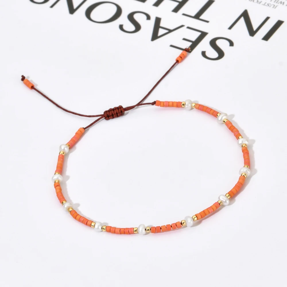 Bild 3: ZMZY Boho Dünne Kleine Natürliche Perle MIYUKI Perlen Armband Mode Sommer Schmuck Pulseras Handgemachte Seil Luxus Braclet Großhandel