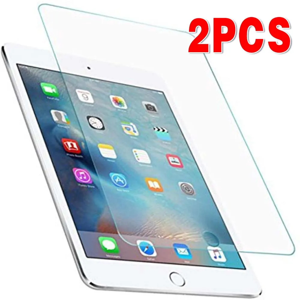 2Pcs Tablet Tempered Glass for Apple IPad 9th 8th 7th 10.2