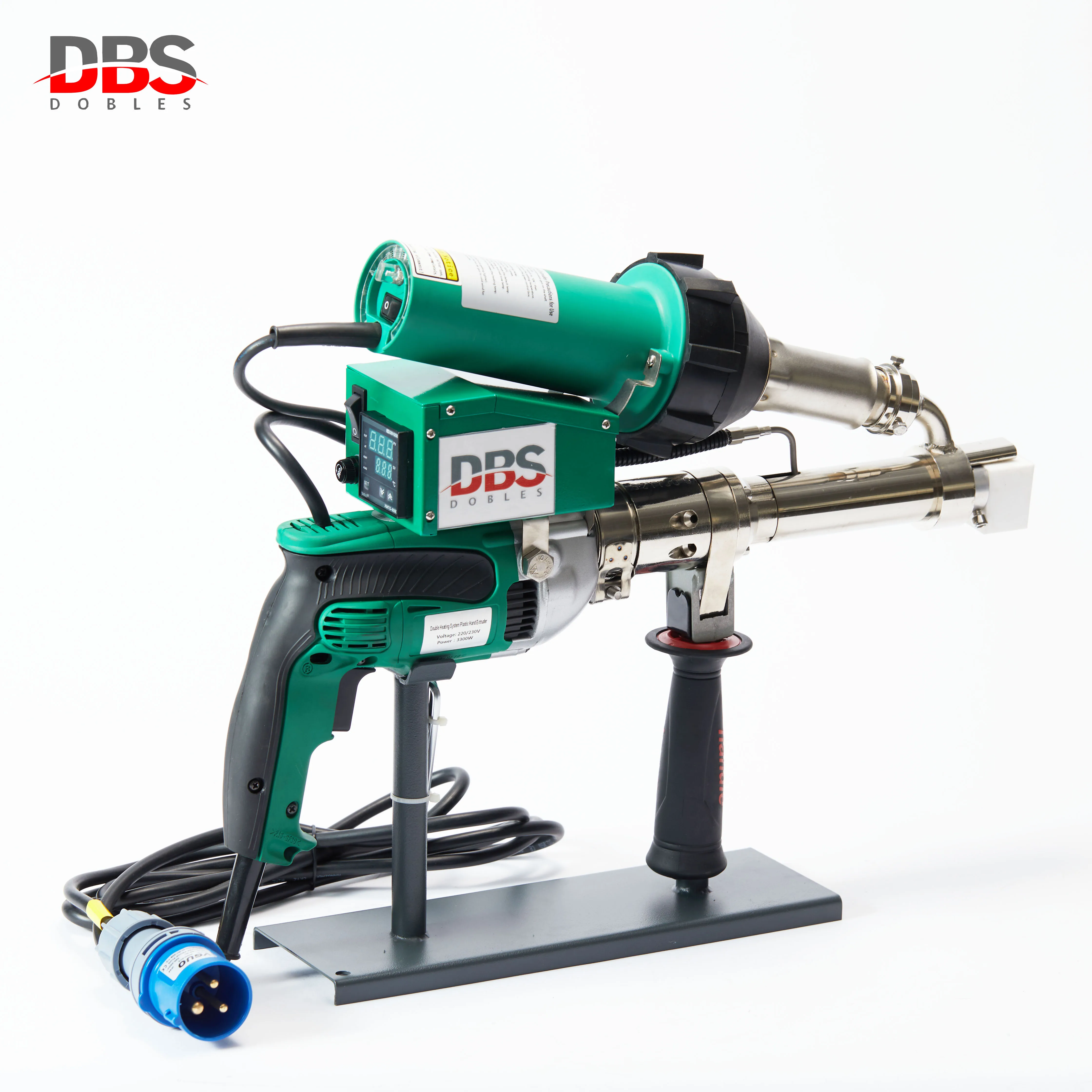 Hand Held Plastic Extruder Welding Gun with Powerful Drill for HDPE PP Tank , Geomembrane Sheet,Plank,Flange,Storage DBS-600