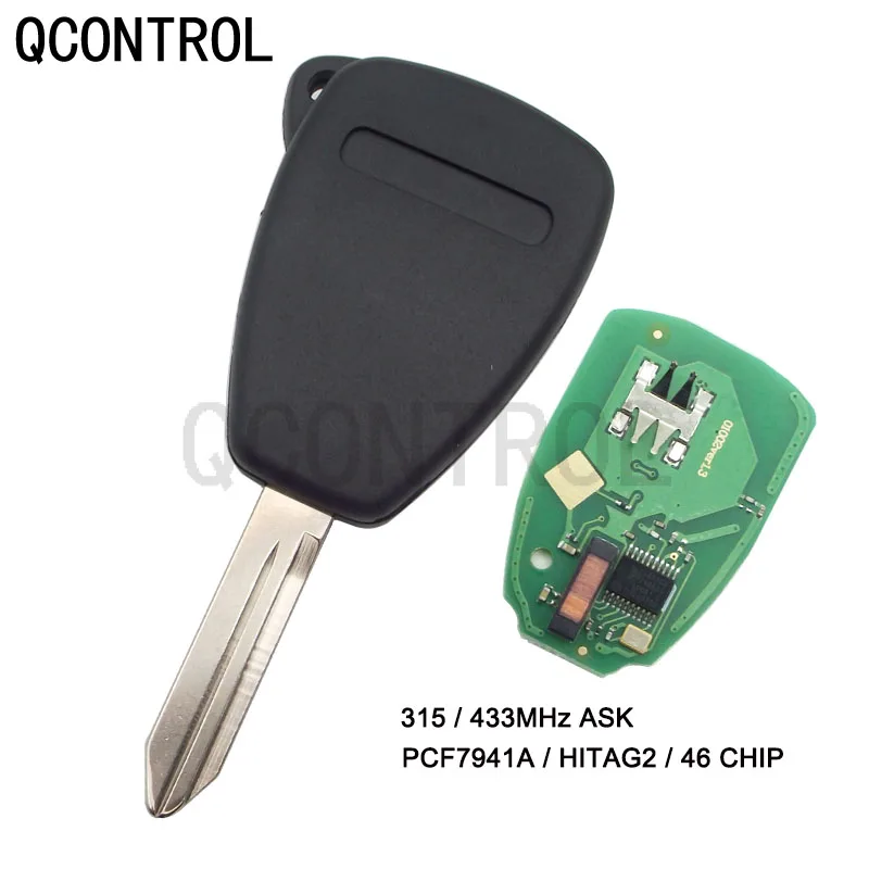 QCONTROL chiave a distanza per auto per DODGE Keyless Entry trasmettitore calibro caricatore Avenger Grand Caravan Durango Dakota Nitro Magnum