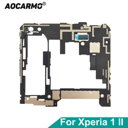 Aocarmo For Sony Xperia 1 II X1ii XQ-AT52 XQ-AT51 SO-51A MARK2 Motherboard Cover Holder Bracket WIFI Signal Antenna Replacement