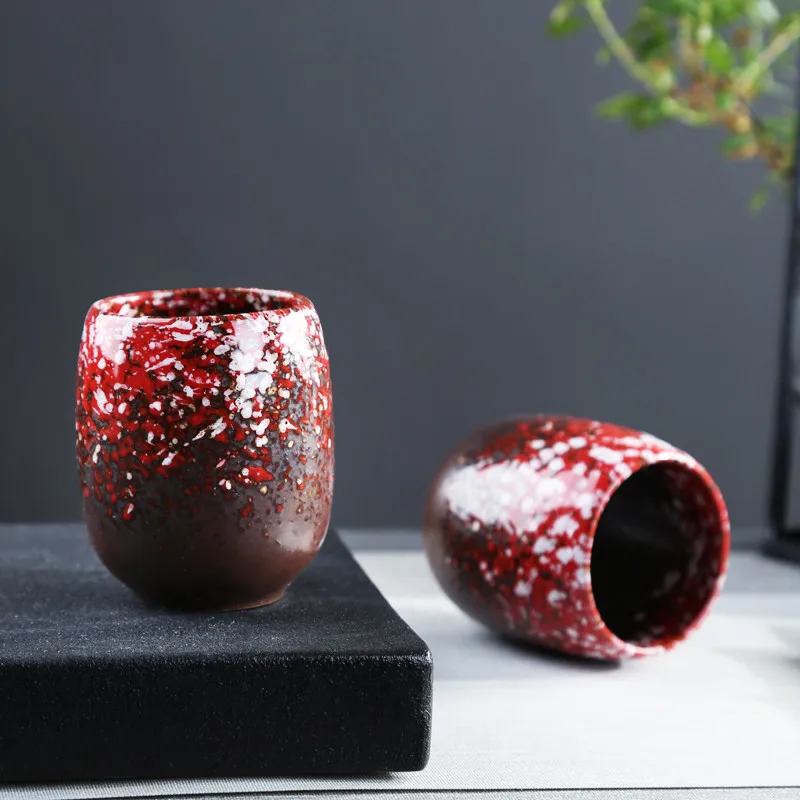 

Big Volume Tea Cup Ceramic Kiln Variable Tea Cup for Restaurant, Large Bubble Tea, Single Cup, , 200ml