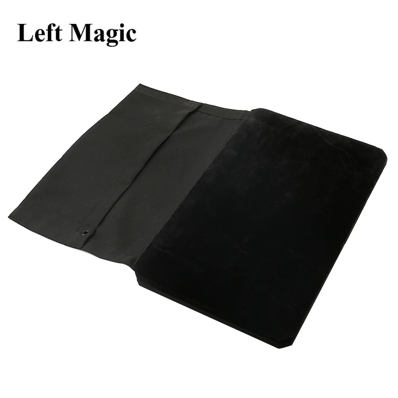 Presto Pad (Close Up Style, Black,20*30cm) Professional Card Mat With Bag Magic Tricks Magician Stage Accessory Gimmick Props