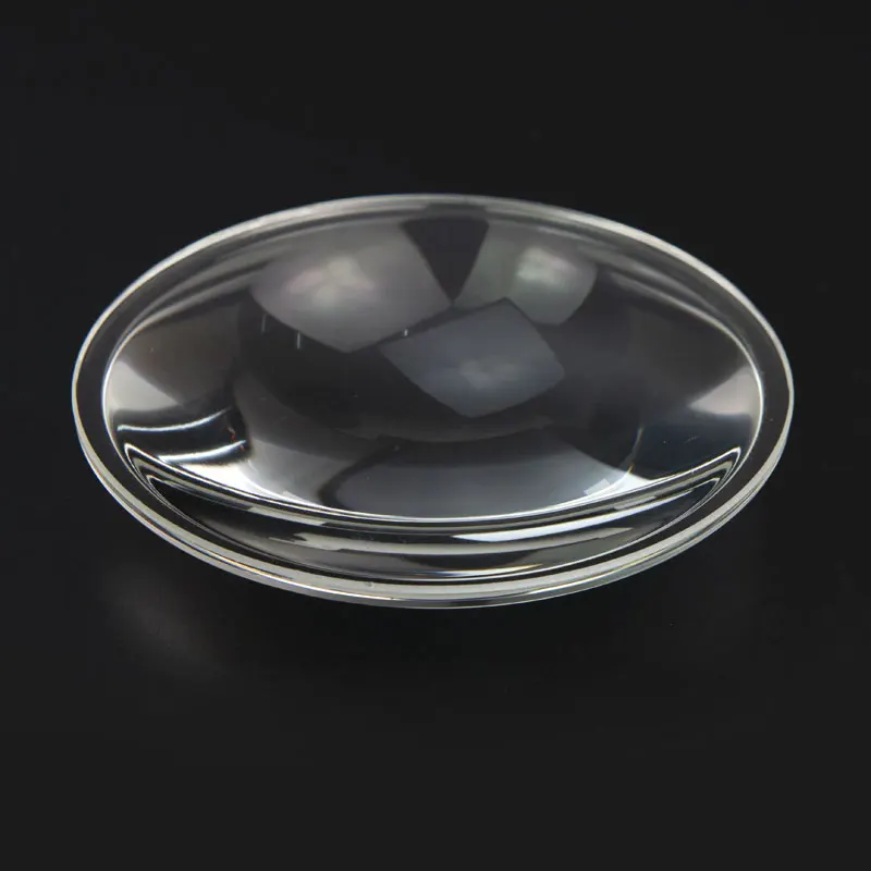 100mm 108mm Large Optical Focal Length Plano Convex DIY Condensing Glass Lens Optics Element Magnifying Glass  Lens 1PC