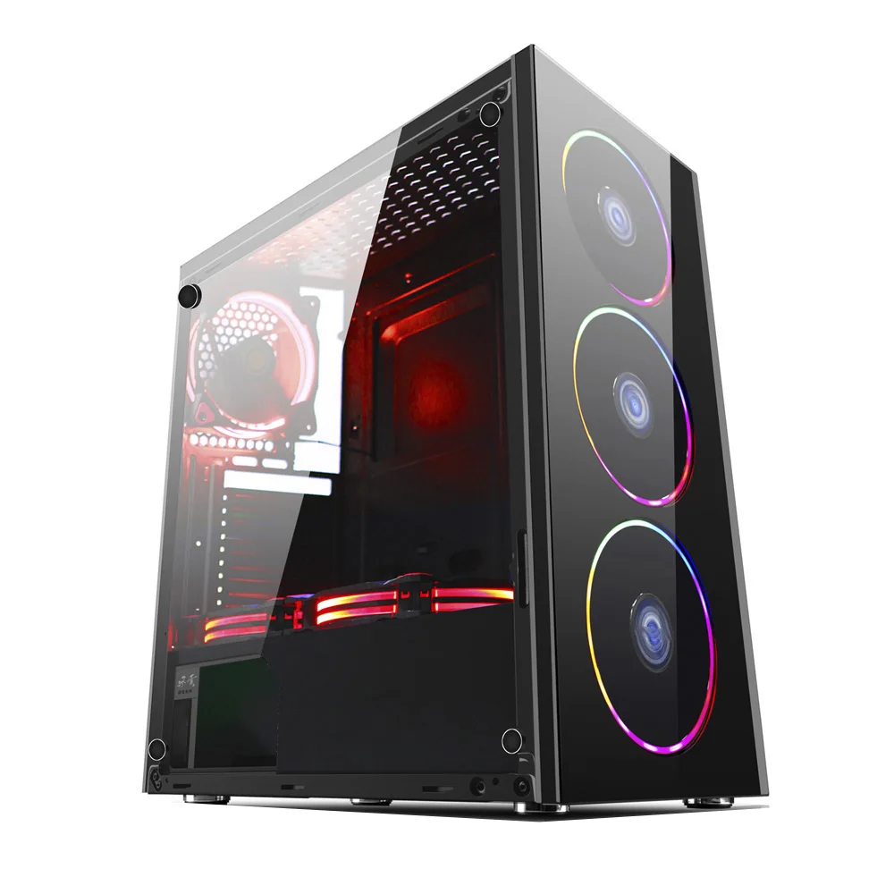 Mini Pc Gaming Desktop Core i5 E5-2650 CPU GTX1050 GTX750 256GB SSD Windows 10 Pro Key Pc Gamer Completo Montado For DATA2 CSGO