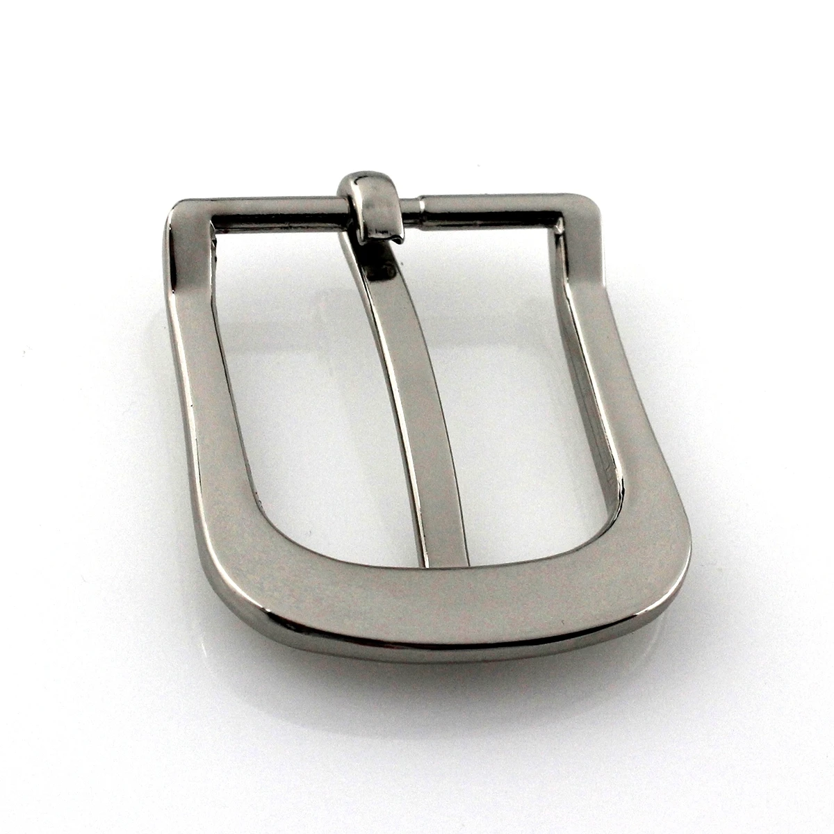 1pcs 30mm Metal Belt Buckles Single Pin Silver End Bar Half Bar Buckle Fit for 27mm-29mm Belt Leather Craft Jeans Parts