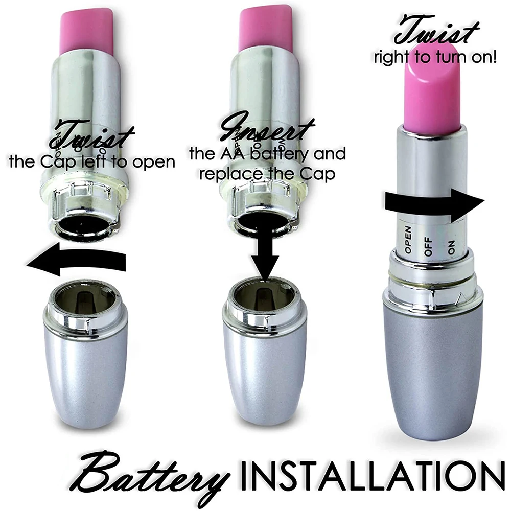 มินิลิปสติก Vibrator ความเร็วปรับความเป็นส่วนตัว Bullet Clitoris Stimulator นวดเพศเร้าอารมณ์ของเล่นสำหรับผู้หญิงผลิตภัณฑ์สำหรับผู้ใหญ่