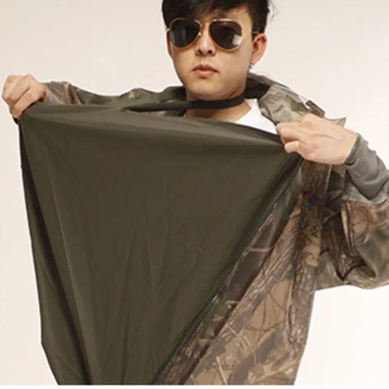 Mono impermeable de pesca táctica con capucha – Caza y Outdoor - imagen 5