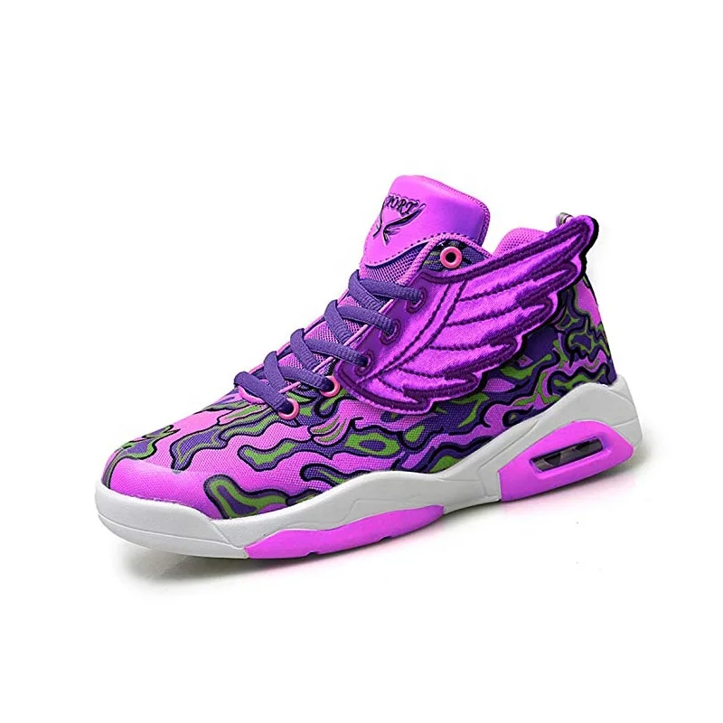 1Pair Fashion Black Angel Shoe Wings Skate New Old Shoes Wings DIY Ornament Decoration Marathon Sneakers Shoes Accessories Wings
