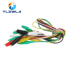 5pcs Line length 30cm Crocodile clip number 35mm 28mm Double-ended Crocodile Clips Cable Alligator Clips Wire Testing Wire Clip