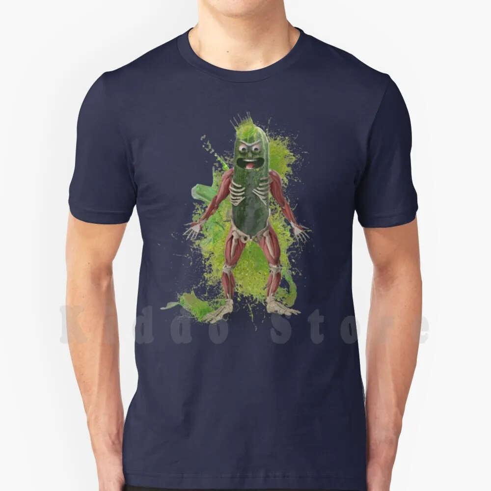 Pickle Rick T Shirt Men Cotton Cotton S-6xl Pickle Cucumber 3d Advice Cartoon Toon Series Fan Pickl Erick Cucumbers Pickle