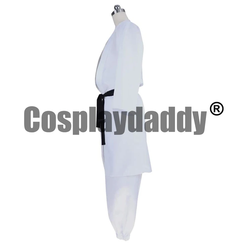 Fire Force White-Clad Charon Karon Counter Man Martial Arts Uniform Outfit Anime Manga Cosplay Costume S002