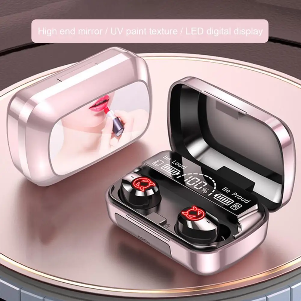 

M23 Шум снижение наушники стерео звук IPX6 Водонепроницаемая гарнитура In-ear Беспроводной Bluetooth 5,1 наушники для путешествий и занятий спортом