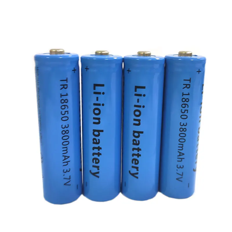 New 18650 Batteries 3.7V 3800mah 18650 Rechargeable Lithium Battery for LED Torch Flashlight Accumulator Electronic Devices Cell