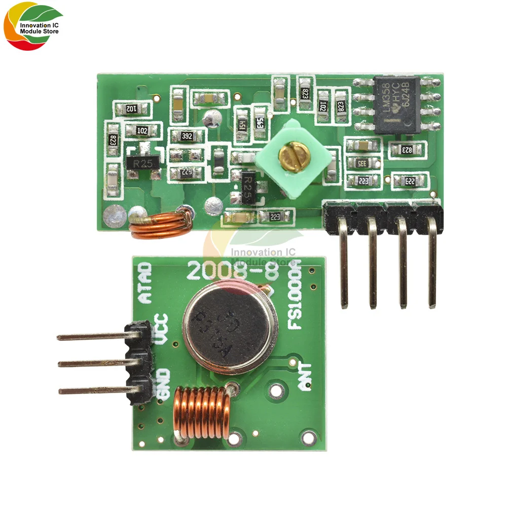 Wireless Remote Control Switch Module 433M Wireless Transmitter Module 315M Wireless Transmitter Module RF Transmitter Receiver