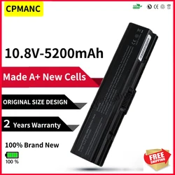 CPMANC laptop battery For Toshiba pa3534 PA3534U-1BAS PA3534U-1BRS battery for laptop A300 A500 L200 L300 L500 L550 L555 battery