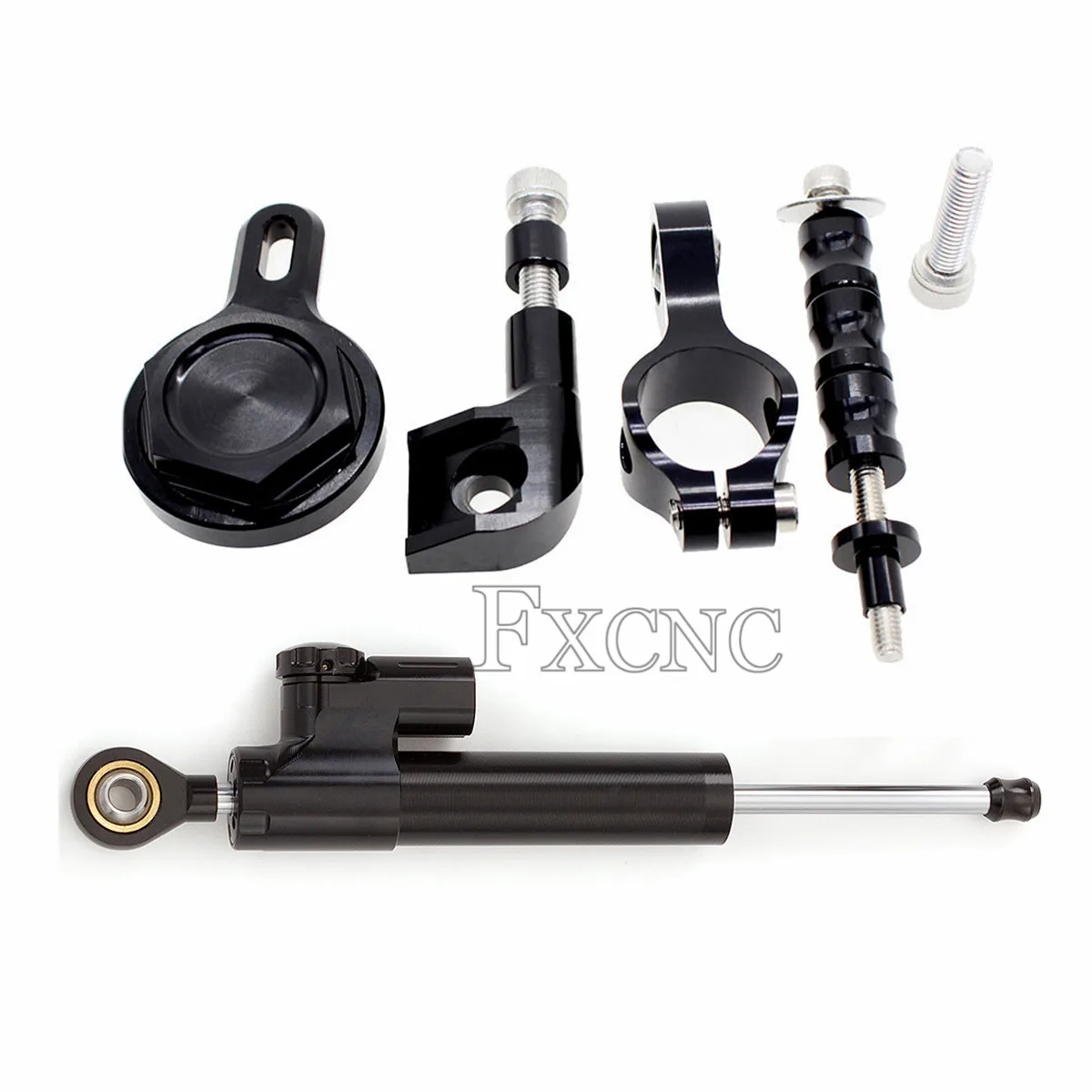 For YZF R1 1998-2001 Motorcycle Steering Stabilize Damper Bracket Mount CNC Motorbike FOR YAMAHA YZF R1 1998-2001 2000 1999
