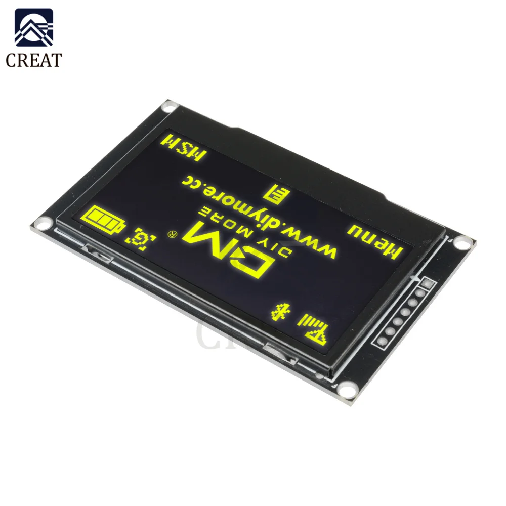 2.42 Inch 2.42 "Oled Display Module 128X64 Lcd Hd Scherm Board Module Ic I2C Spi Seriële SSD1309 Voor Arduino