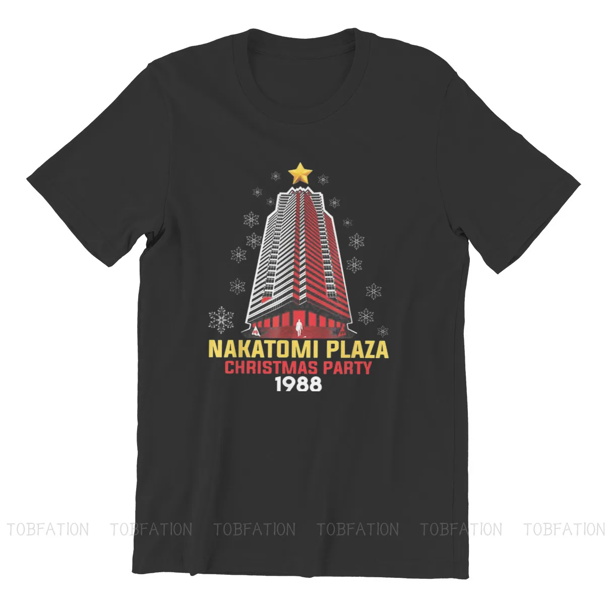 Nakatomi Plaza Hip Hop TShirt Die Hard Movie Christmas Party 1988 Bruce Willis Casual Size S-6XL T Shirt Stuff For Adult