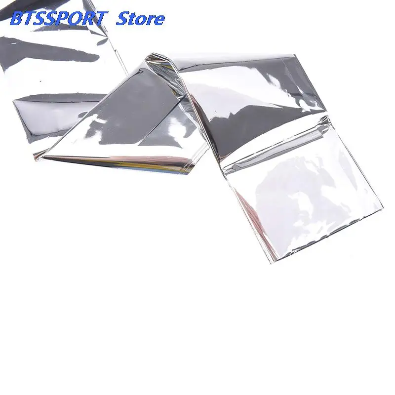 130*210CM Camping Emergency Blanket First Aid Survival Rescue Curtain Tent Tools Outdoor Hiking Life-saving Foil Thermal kit