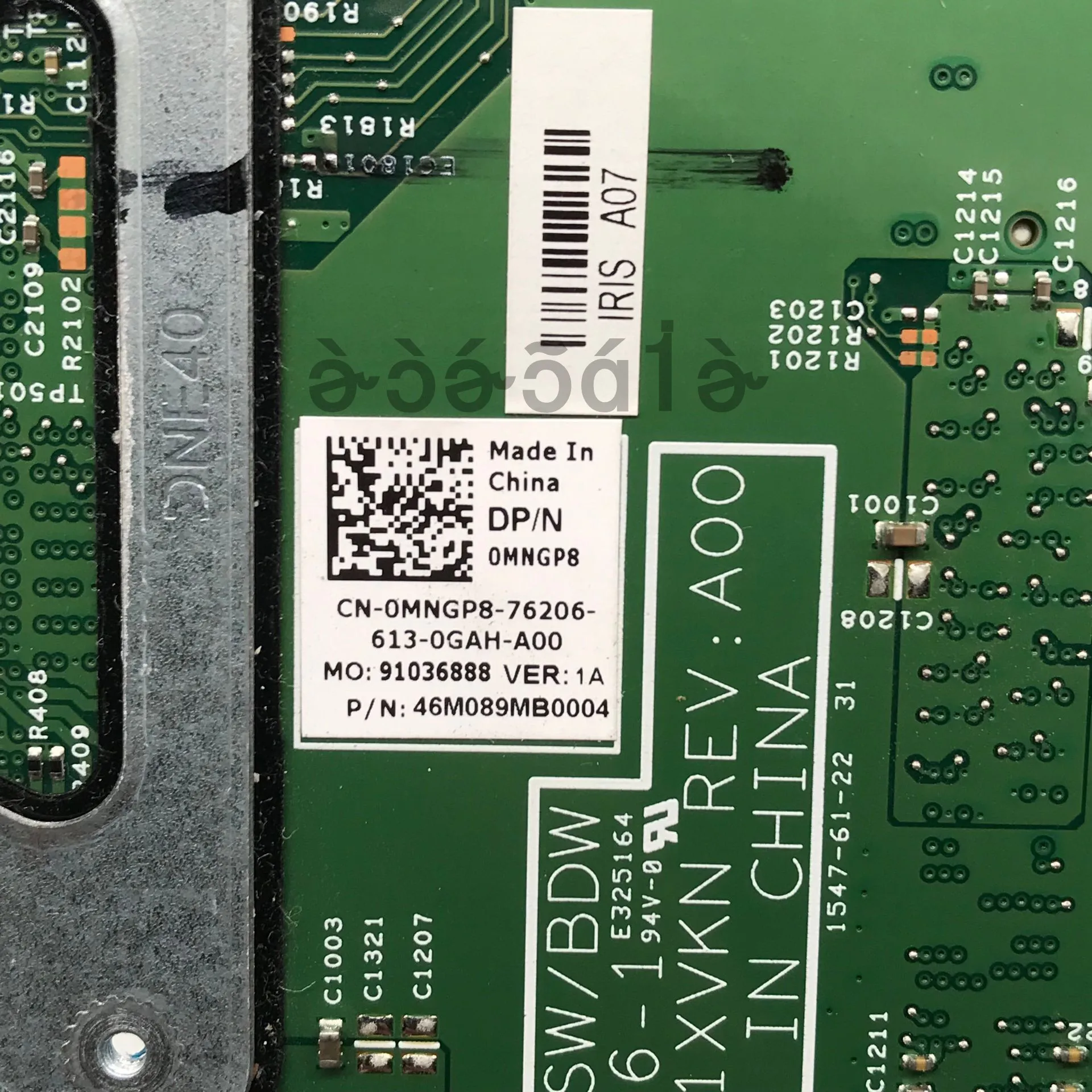 CN-0MNGP8 0MNGP8 MNGP8 материнская плата для ноутбука Dell Inspiron 3558 3458 с процессором SR245 I3-5015U 14216-1 100% протестирована хорошо