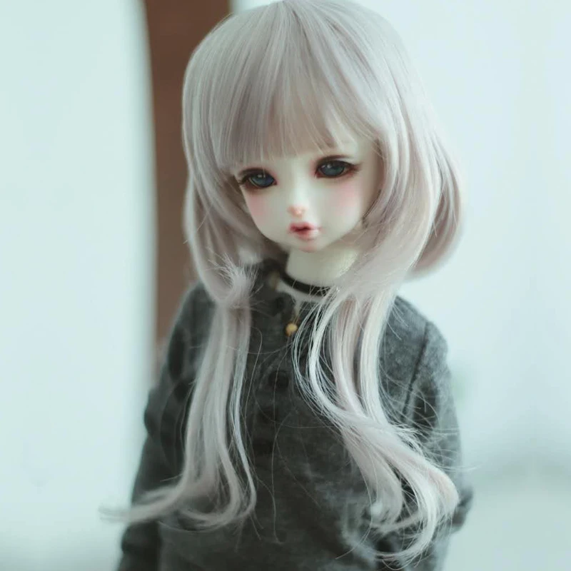 

D03-P290 children toy BJD DD SD MSD 1/3 1/4 1/6 doll's Accessoriess wig Little cute braid hair 1pcs