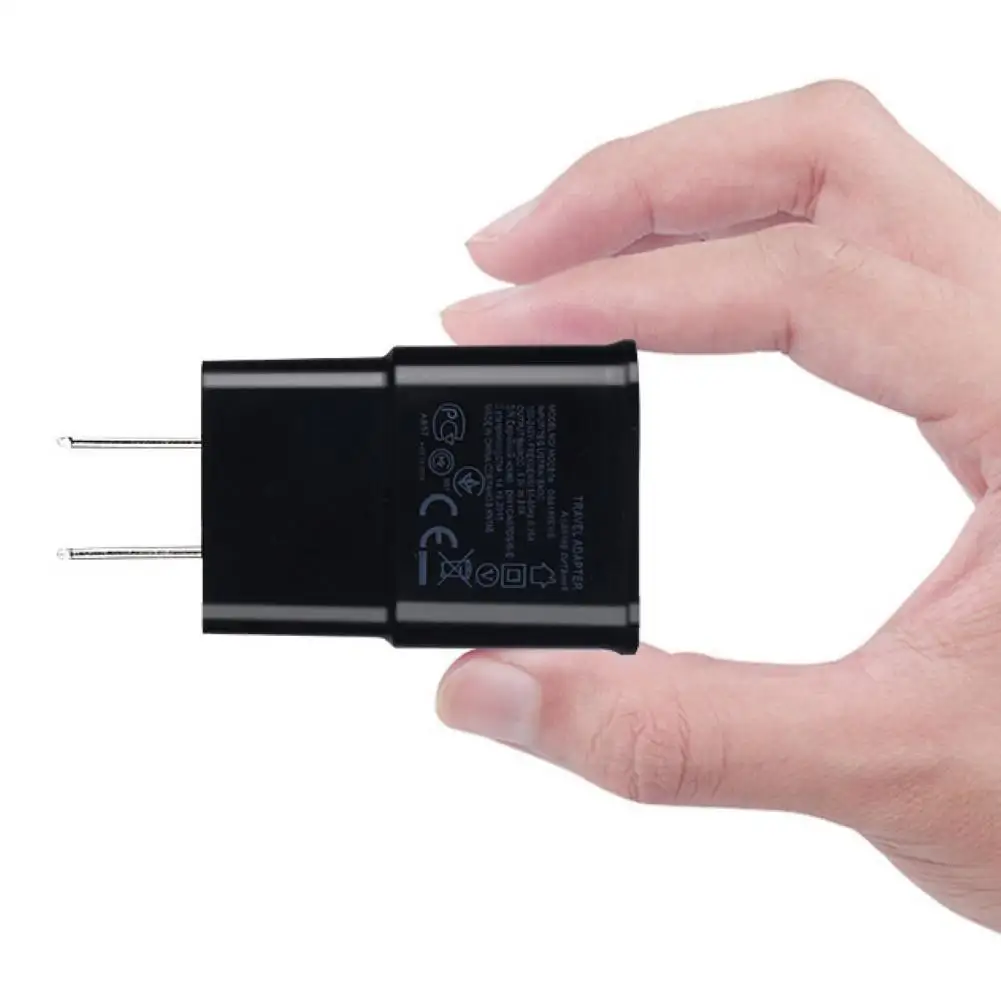 Portable Travel Charging Head Portable EU/US Plug 5V Single USB Mobile Phone Charger Power Adapter For Android Phone