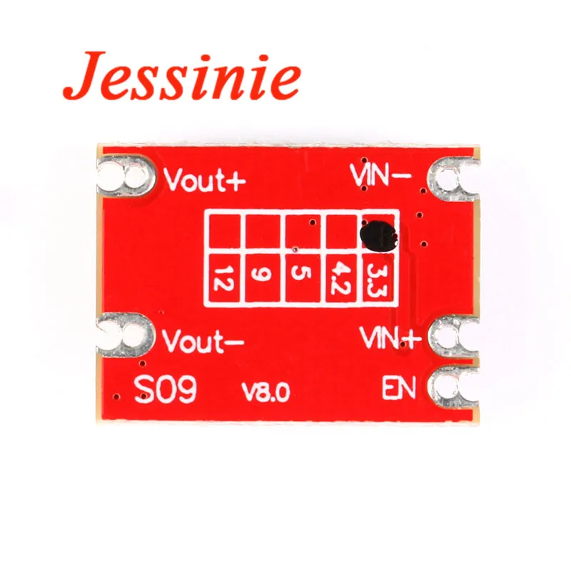 2 szt. S09 DC-DC Automatyczny Moduł Zasilania Buck Boost Step Up Down, Wejście 3V-15V, Wyjście 3.3V/4.2V/5V/9V/12V, Elektroniczny Zestaw DIY PCB — zdjęcie produktu 6