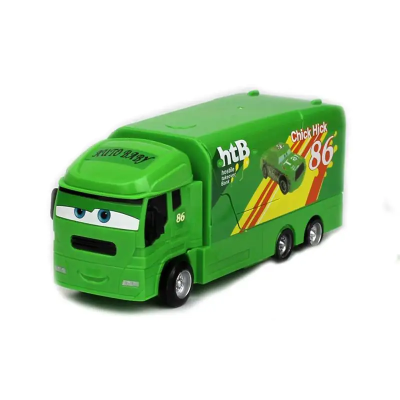 Disney Pixar Cars Toys Lightning McQueen Mack Uncle Bus Action Figure Toy Diecast Model Car for Children Birthday Gifts Toys