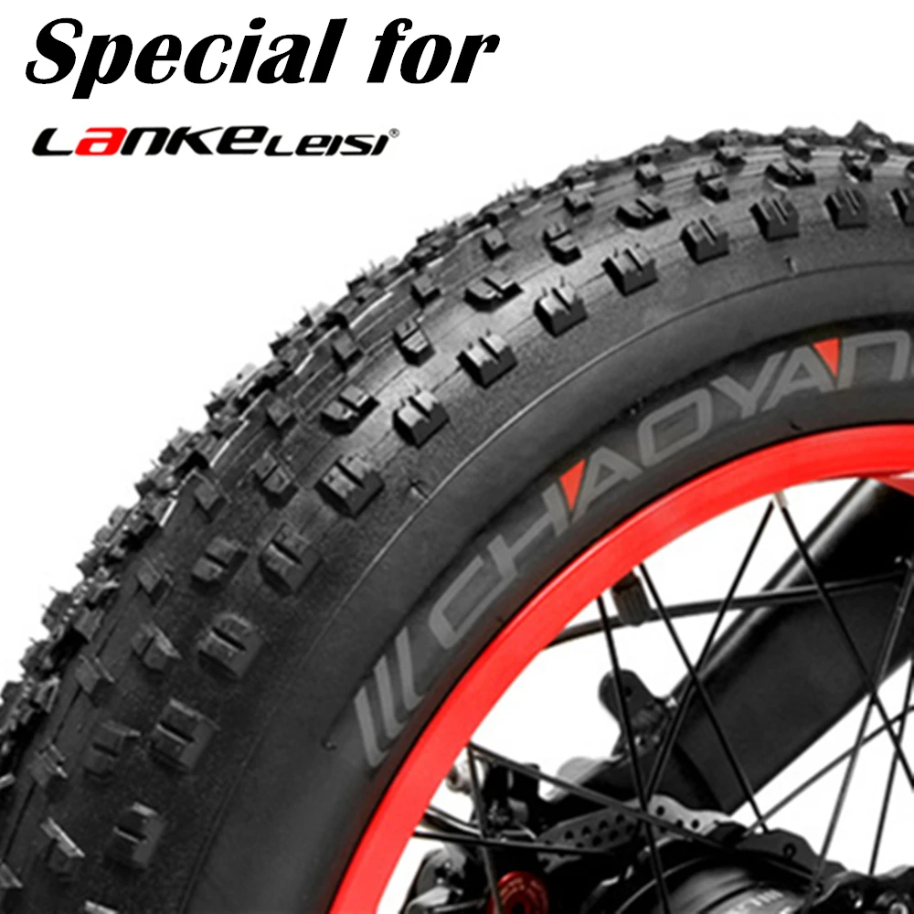 

Quality 20/26*4.0 Snow Tire Outer Tire / Inner Tube, Bike Parts for LANKELEISI X2000 / T750plus Electric Fat Bike