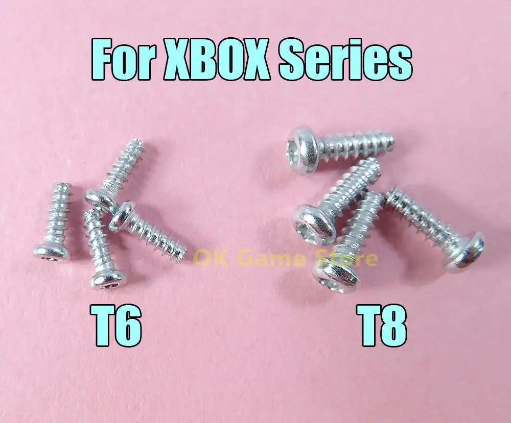 

1000pcs/lot For Xbox Series T8 T6 Screws (Torx) Security Replace Silver Screws Set for XBOX Series s x Controllers handle screw