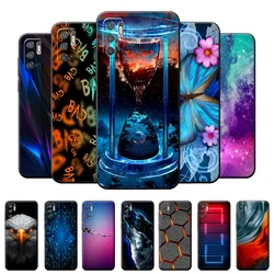 Per Redmi Note 10 custodia Note 10s Cover posteriore in Silicone per Redmi Note 10 Pro custodia morbida in TPU per Redmi Note 10 5G Phone Coque