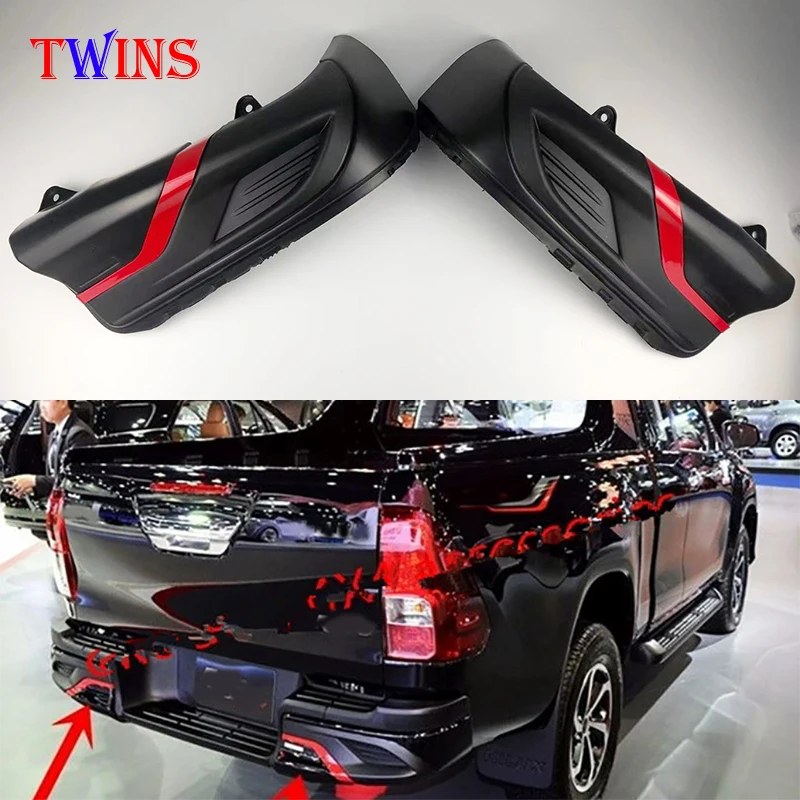 FIT FOR HILUX REVO PICKUP CAR 2015 2016 2017 PICKUP BODY KITS REAR BUMPER COVER