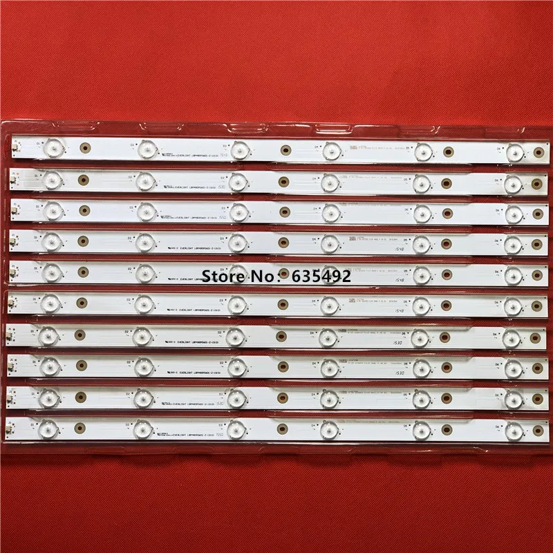 Ledバックライトストリップ6ランプエバーライトLBM480P0601-Z-1S(0) HD480DF-B32 RSAG7.820.5921For hisense社48 "テレビLED48EC290N LED48EC220N