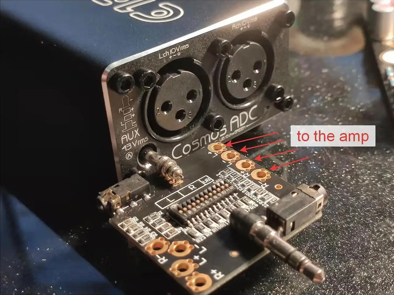 E1DA ملحق تحميل المجلس ل كوزموس ADC