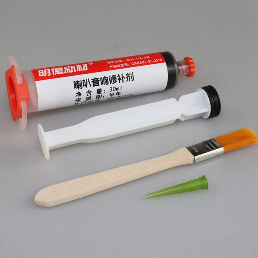 30ML Black Speaker audio repair glue mucilage for speaker seal repair