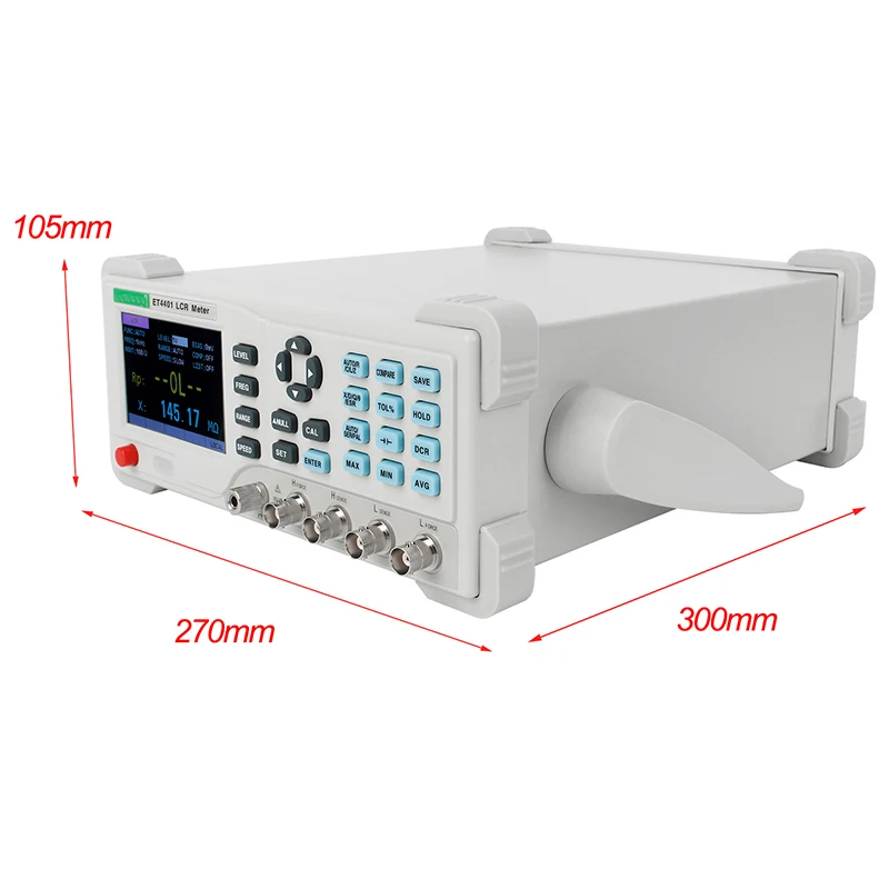 ET4401 10kHz High Precision Desktop Digital LCR Meter Capacitance Resistance Impedance Inductance Measure LCR Bridge Meters