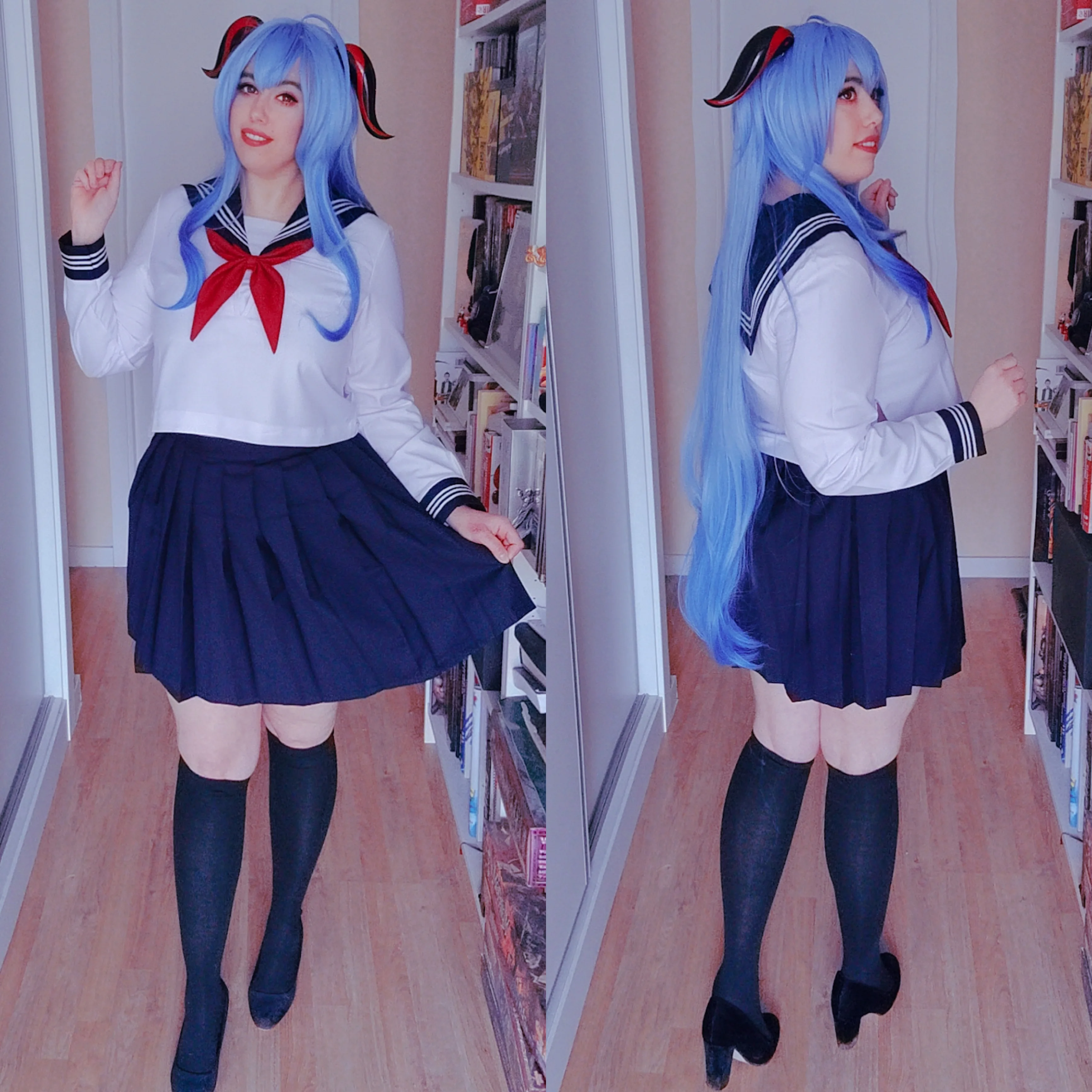 Uniforme da studentessa bianca classe giapponese Navy Sailor uniformi scolastiche studenti vestiti per ragazze Anime COS Sailor JK Navy Suit