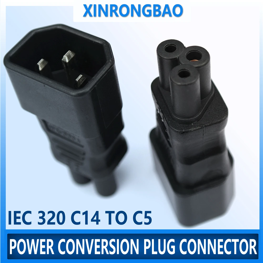 Universal Power Adapter IEC 320 C14 to C5 , C5 to C14 AC adapter pdu UPS plug female Power adapter Modification of power adapter