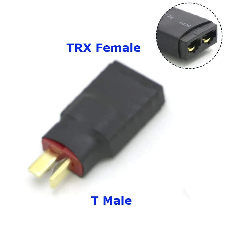 2er-Set Adapter XT30 XT60 XT90 Traxxas T-Stecker Deans EC5 EC3 Buchse auf Stecker HXT 4MM Steckverbinder RC Lipo Akku Steuerungsteile DIY – Detail 10