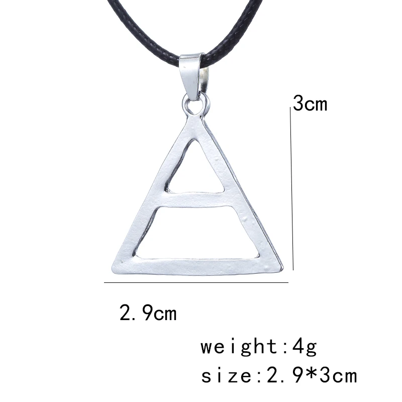 20pcs/lot wholesale Fashion Charm 30 Seconds to Mars Logo Triad Pendant Necklace,original factory supply