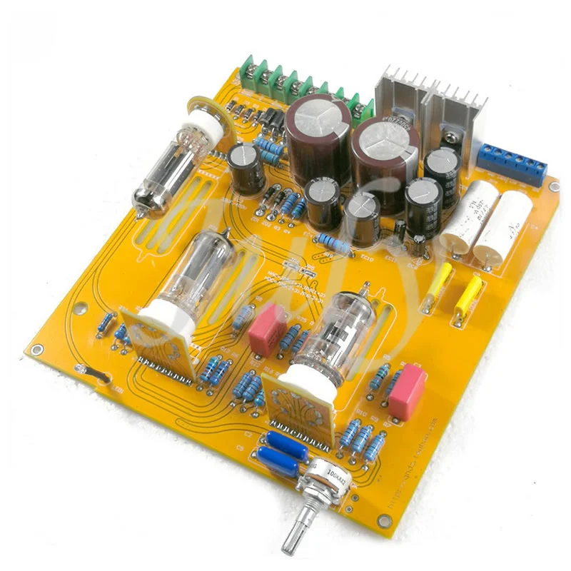 

Matisse 12AX7 12AU7 tube pre-stage circuit board, ALPS A100K 16 type dual potentiometer assembly, effect is better than 6N3