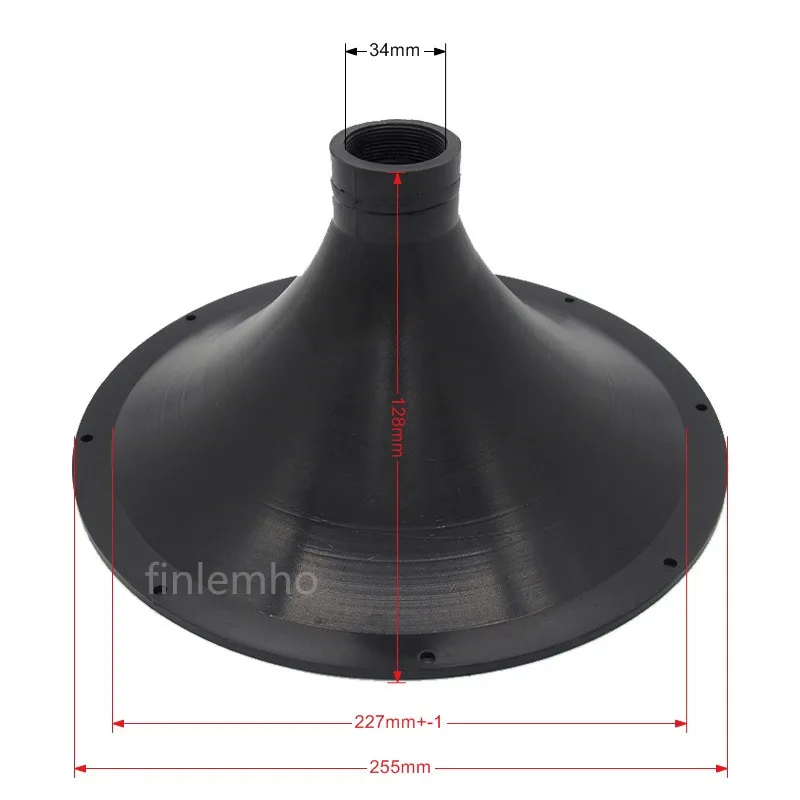 2PC Tweeter Speaker Horn Flare 1\