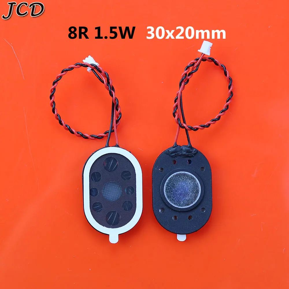 JCD 2pcs Loudspeaker With Wire 0.5W 1.5W 1W 8R Diameter 10mm 15mm 20mm 22mm 30mm Buzzer speaker 8mm Headphone Speaker image 6