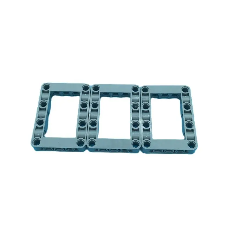 50-100Pcs/lot High-Tech MOC Brick Parts 5x7 Arm ring / Ring Beam Block Brick Toys Compatible with 64179 Parts Particles Toy