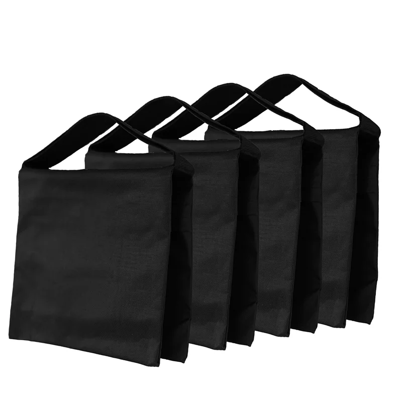 4pcs/2pcs/1pc Black Sand Bag Weight Bags For Photography Studio  Video Studio Stand Sandbag For Light Stands Boom Arms Tripods