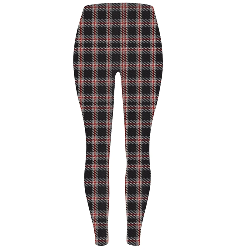 Y2k Women  Lattice  Print Leggings Novelty Fitness High Waist Casual Elastic Colorful Girls Fit Gothic Style Plus Size Trousers