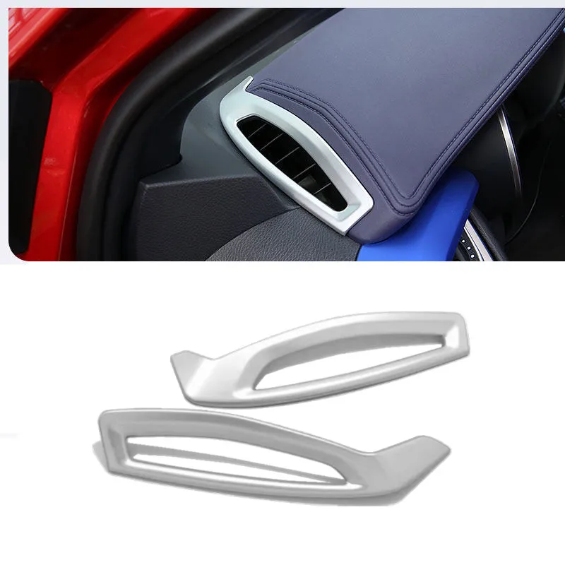 

For Toyota CHR C-HR 2017 2018 ABS Matte Air Conditioner Vent Outlet Cover Styling ABS Decoration Interior Mouldings Accessories